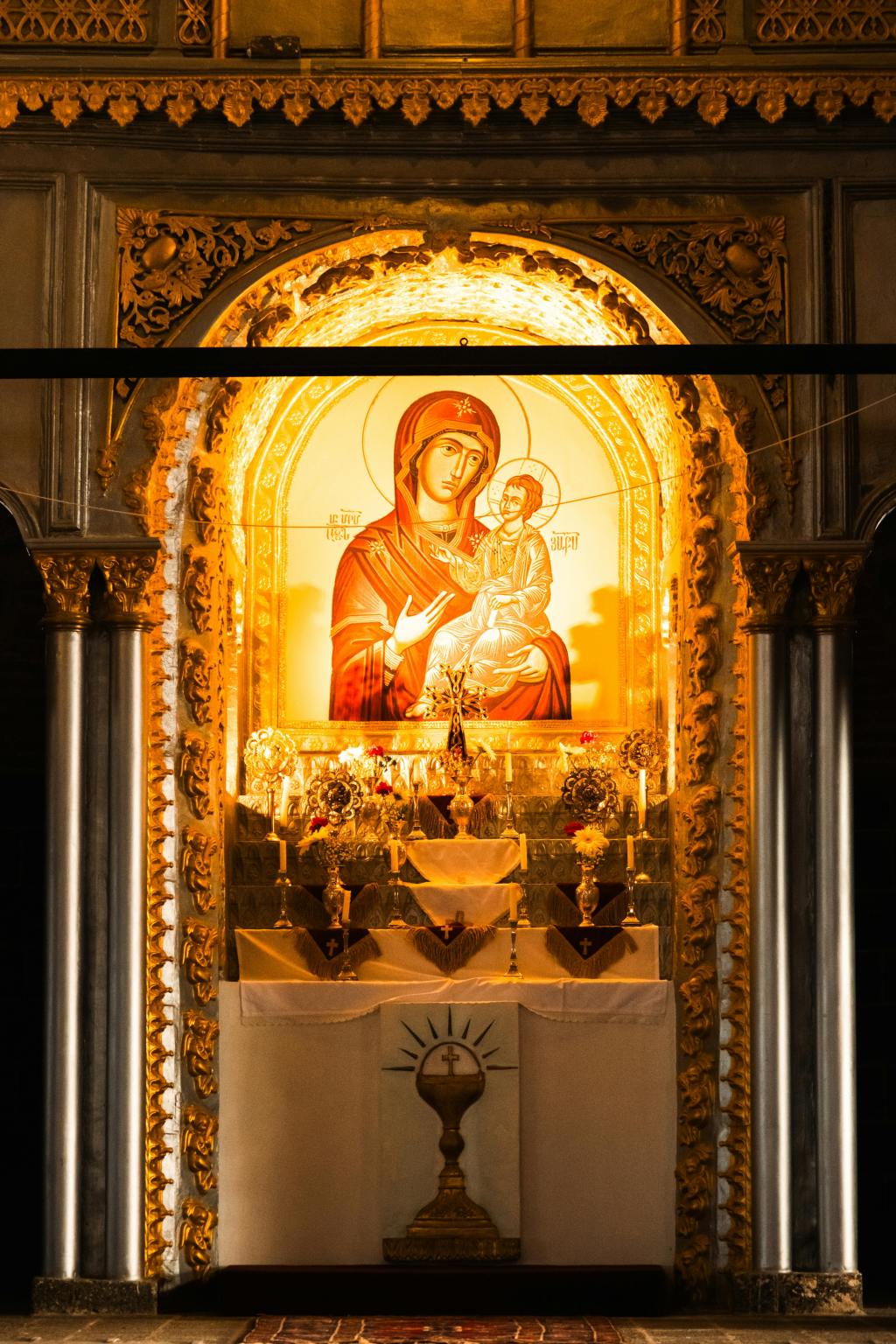 Les 5 Mystères Joyeux du Saint&nbsp;Rosaire.